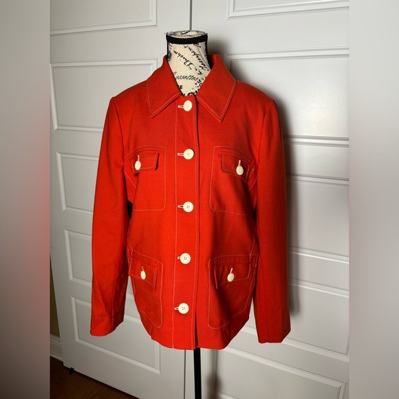 J.Crew Tailored Jacket With Contrast Stitch - Picture 2 of 10